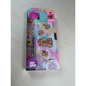 Hot Focus Fancy Pencil Case Capybara Rainbow Pink Multi-Function Set Calculator